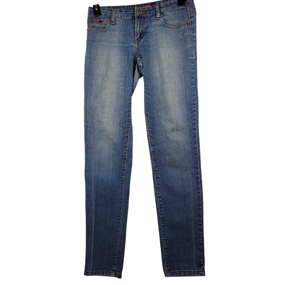 ABM Jeans Company Other - ABM Jeans Womens Size 9 Skinny Denim Jeans Medium Wash Stretch Low Rise 32x31